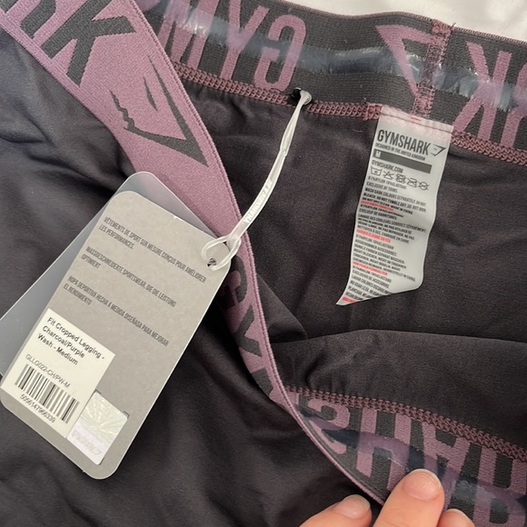 Gymshark Fit Cropped Leggings Medium - Picture 4 of 7